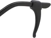 Ear Grip Anti-Slip Hooks for Glasses 5 Pairs Black