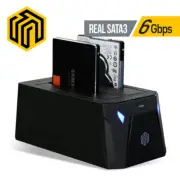Thinkway CORE D162 Iron USB3.0 2BAY Docking Station 2.5' 3.5' HDD SSD 6Gbps