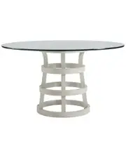 Coastal Living Round Glass Table