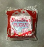 2015 McDonald’s Sweethearts #2 Plush Toy #Love (Sealed) Box Is Torn. See Pics