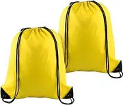 KUUQA 20 Pcs Drawstring Backpack String Sport Bag Sack Cinch Gym Backpack Bulk for School Gym Sport Traveling