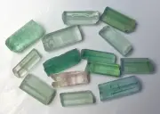 Natural Tourmaline Multicolour Crystal’s From Afghanistan Weight :17.25Carats
