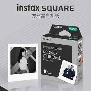 方形黑白時光相紙 富士拍立得instax SQUARE相機SQ1/SQ6/SQ10