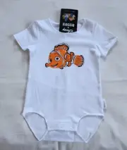 Bonds x Disney BWRCT G3R Finding Nemo Printed Wonderbodies Bodysuit Size 0000