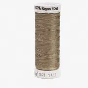 TaupeTwist Rayon Sewing Thread, 250-Yard Spool