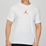 NIKE JORDAN JUMPMAN 男子 白色 喬丹 LOGO 速乾 短袖 BQ6741-101