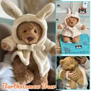 Jellycat Bartholomew Bear 10.24" Plushie Doll Soft Stuffed Plush Toy Bathrobe AU