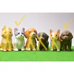 《現貨》角角雕刻犬  角角動物 扭蛋 轉蛋 公仔 盒玩 法國鬥牛犬 貴賓
