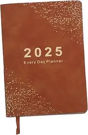 Ipetboom Daily Planner 2025 Academic Diary Schedule Book Notepad Business Aesthetic Planner for Office