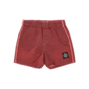 [STONE ISLAND] STONE ISLAND Econyl swimpants Kids 14Y 14Y Red