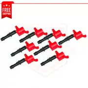 MSD 82438 Ignition Coil - Blaster for Ford 3-Valve V8 - Red - 8-Pack (for: Ford)