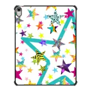 iPad Air 13-inch (M2/M3) iPad Impact Case Grunge Stars