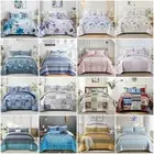 Soft Bedspread Coverlet Set Queen King Size Quilted Patchwork Bed Pillowcase New