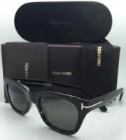 TOM FORD Sunglasses SNOWDON TF 237 52N 52-21 Havana Frame James Bond 007 SPECTRE