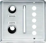 1964 Plymouth Barracuda Valiant; Dash Switch Bezel