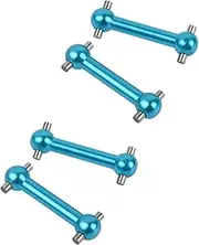 4 * 1/10 RC Car Drive Shaft Dog Bone Accessories Driving Shaft for Tamiya TT01 Replacement Part Accessory