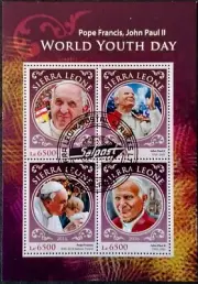 SIERRA LEONA 2016 - HB JUAN PABLO II / FRANCISCO .