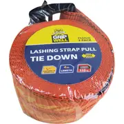 Gripwell Lashing Strap Pull Tie Down 4mx25mm 2 Pack