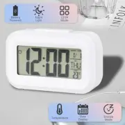 LED Digital Alarm Clock Time Temperature Thermometer Calendar Backlight Snooze