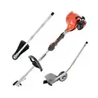 Gas String Trimmer 21.2 cc 2-Stroke Attachment Capable Straight Shaft Edger Kit