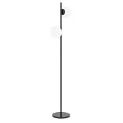 Figaro 2 Lights Floor, Opal Matte, Black