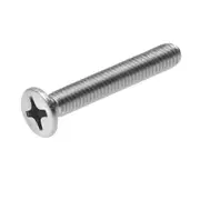 M3x20mm Flat Countersunk Head Phillips Machine Socket Screws Bolts G304 Stainless Steel Fully Threaded Metric Assortment Industry Furniture