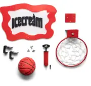 New ICECREAM BBC Slam Dunk Mini Basketball Hoop w/Ball & Air Pump MSRP $140