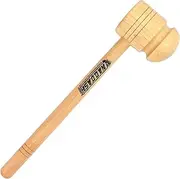 One Side Bat Mallet for Cricket Bat Knocking Ash Wood by Naqqash Sports