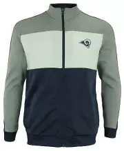 OuterStuff NFL Youth Performance Full Zip Stripe Jacket , Los Angeles Rams