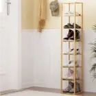 Artiss Shoe Rack 8-tier 8 Pairs Stackable Shoe Storage Cabinet