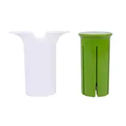 2Pcs Vegetable Cucumber Divider Carrot Slicer Splitter Gadget Cutting Tool