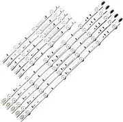 SCPCKZETZN 10Pieces(5 * 3LED+5 * 6LED) UE40H6500 CY-GH040CSLV5H LED Strip D4GE-400DCA-R1 R2 D4GE-400DCB-R1 R2 30449A 30450A