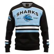 NRL Kids 'Victory' Pullover - Cronulla Sharks - Infant Baby - Jumper
