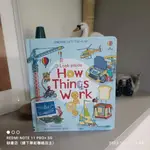 現貨🍀USBORNE自然科普STEM知識繪本🍀LOOK NSIDE:HOW THINGS WORK硬頁書帶翻翻頁🍀缺書店