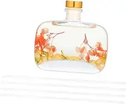 1Set Aromatherapy Essential Oil Air Freshener Jasmine Scented Oil with Rattan Stick Diffuser for Home Fragrance Supplies Non Aromatic Dried Flower Diffuser