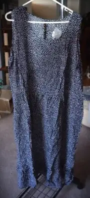 AUTOGRAPH FRILL HEM MIDI SPOT DRESS ~ SIZE 16 ~NWT ~RRP $99.99