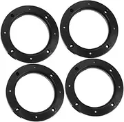 ZUNOXAZ 4pcs Horn Washer Speaker Air Drain Tank Value Depth Ring Adapter Spacer Train Horn Air Compressor Air Tank Valve Car Interior Accessories Truck Air Tank Abs Black
