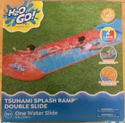 H2OGO Tsunami Splash Double Ramp Slide 16ft Inflatable Water Slide (BH11)