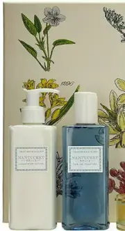 crabtree evelyn nantucket briar gel lotion set no box