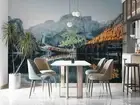 3D Mountain Lake Wallpaper Wall Mural Removable Self-adhesive 203