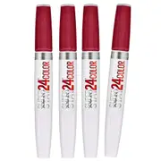 4x Maybelline Superstay 24 Hour 2 Step Lipstick 015 All Day Cherry
