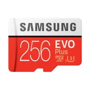 Samsung Evo Plus 256GB Micro SD Card SDXC 100MB/S Phone Memory TF Card 4K UHD