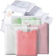 QISF 30 Pcs Large ZipLock Bags for Clothes - 40x50cm Plastic Travel Storage Bags Organisern,No Holes,Reusable Hospital Bag Organiser Frosted Waterproof ziplock bags for Clothes,Shoes,Cosmetics