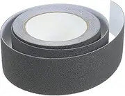 TOBBOMEY 1 Roll Peva Slip Stair Tape Self Adhesive for Indoor Outdoor Steps Durable Non Slip Safety for Stairs Corridors and More Grey