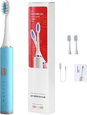 Rechargeable Toothbrushes for Adults - Waterproof Electronic Toothbrush Power Toothbrush | Portable Soft Bristle Electric Toothbrush Vibrating Toothbrush for Home Travel
