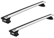 Thule Roof Bars Evo Flush Rail Wingbar Evo Silver for Wey Coffee 01 SUV