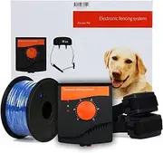 Houndware Standard Hidden Dog Fence System - Expandable to 10 Acres, Waterproof & Rechargeable Collars, Multi-Dog Support, Effective Training with Tone & 5 Levels, Safe Pet Containment (1 Dog)