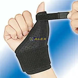ALEX護腕 T-41 三支架 護腕 護指(只) 護具【大自在運動休閒精品店】