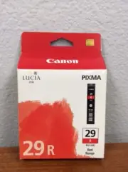 Canon 4878B002 4878B002AA PGI-29R Ink Jet Cartridge Red