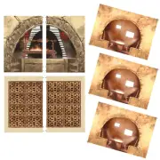 Starwars Kenner Tatooine inspired Instagram backdrop set